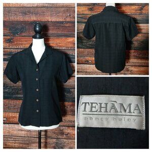 Tehama Nancy Haley Top M Black